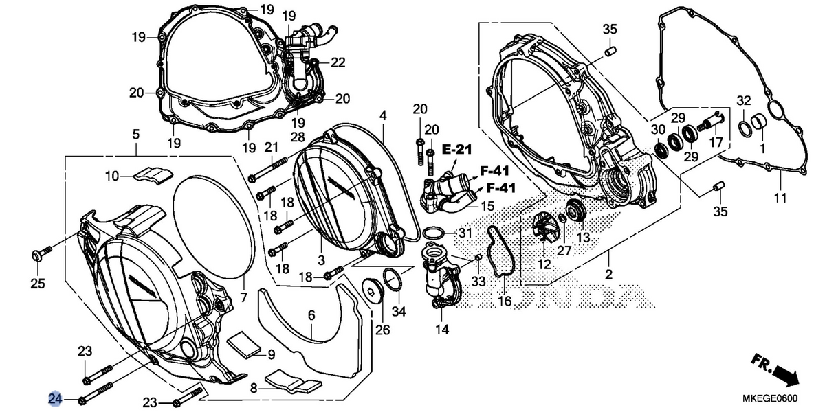 Honda OEM part 90025-GHB-770