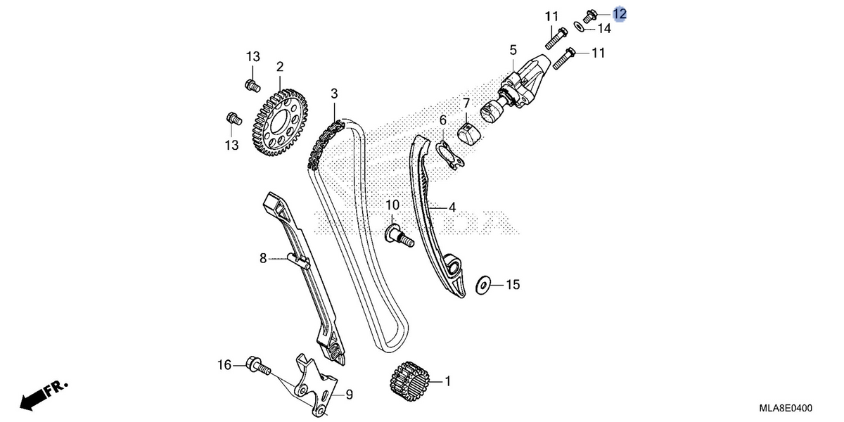 Honda OEM part 90026-GHB-610