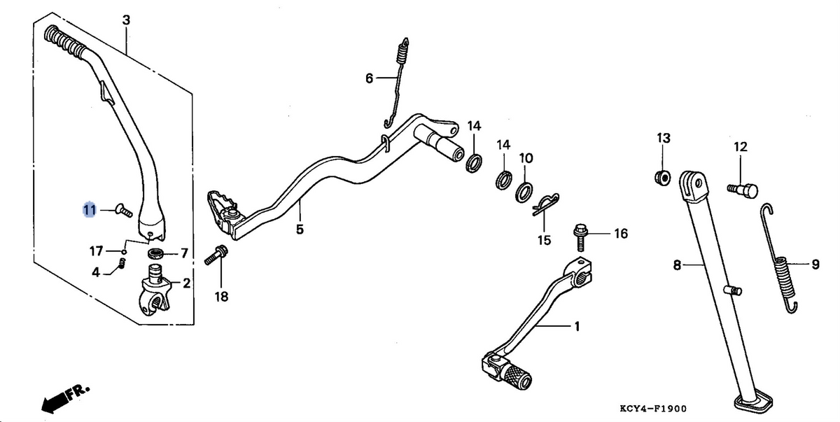 Honda OEM part 90101-KCY-760