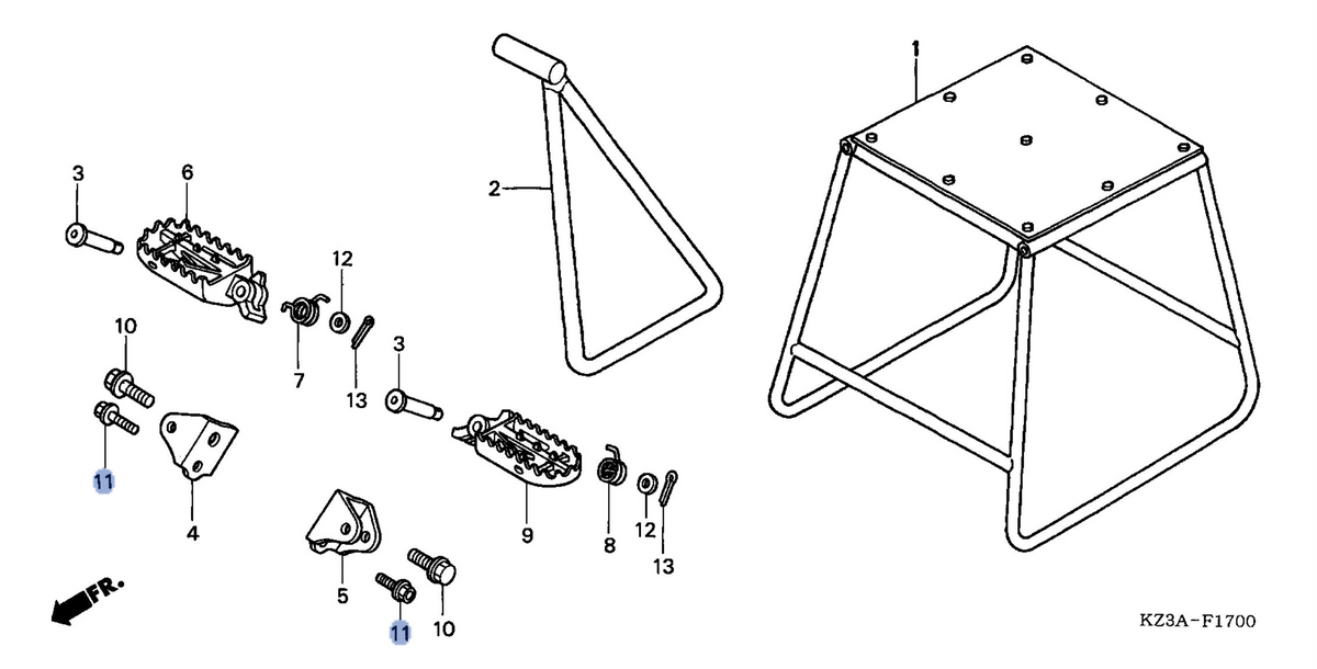 Honda OEM part 90101-KZ3-J50