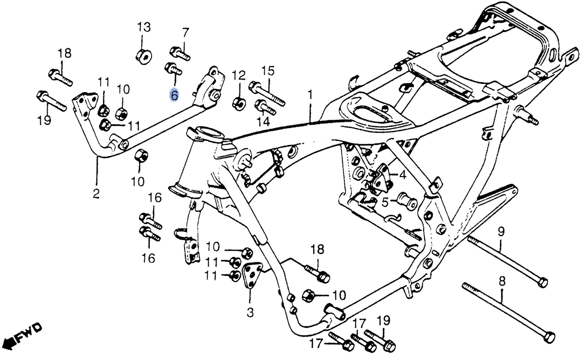 Honda OEM part 90103-426-000