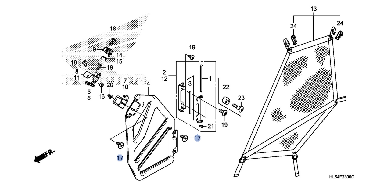 Honda OEM part 90104-HL5-A00