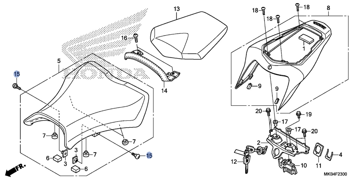 Honda OEM part 90104-MJ0-660