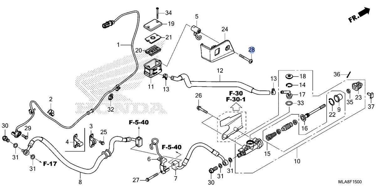 Honda OEM part 90113-K87-A00