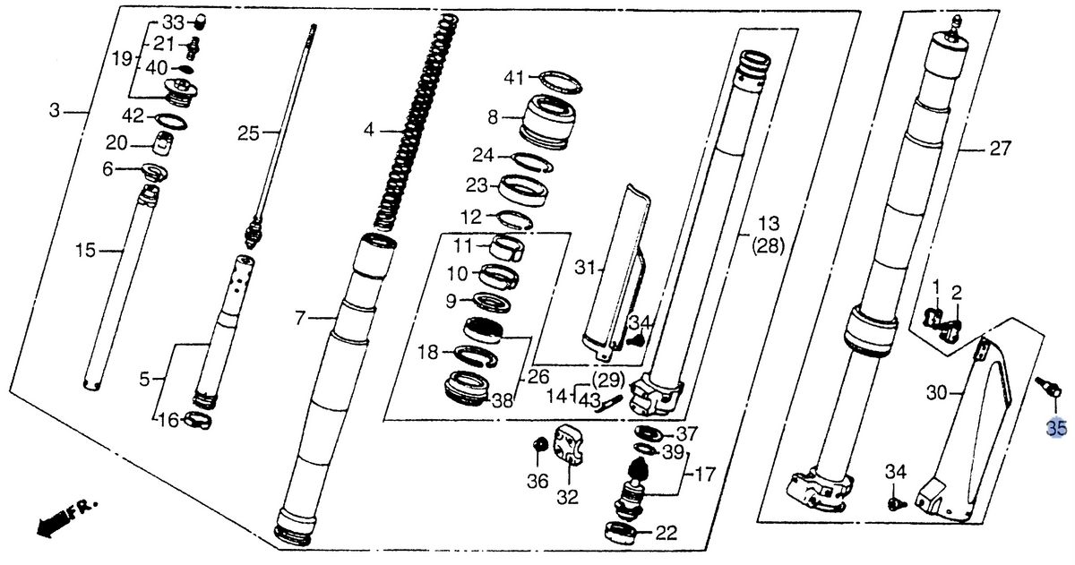Honda OEM part 90113-KZ3-000