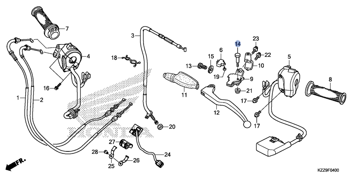 Honda OEM part 90113-KZZ-J00