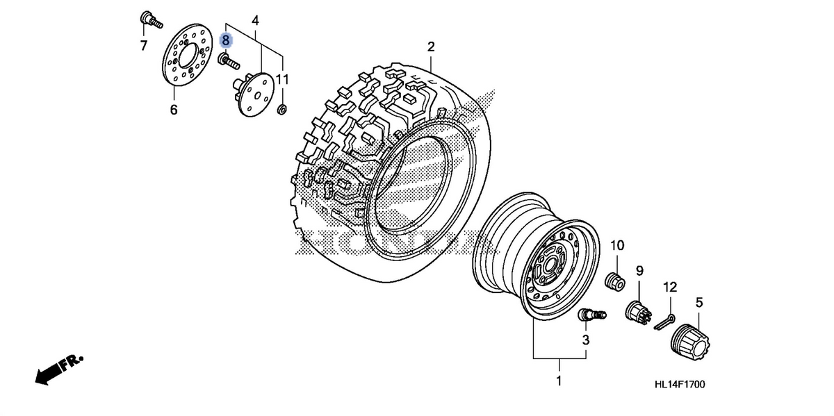 Honda OEM part 90113-SA0-006