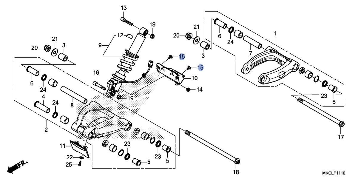 Honda OEM part 90114-MKC-A00