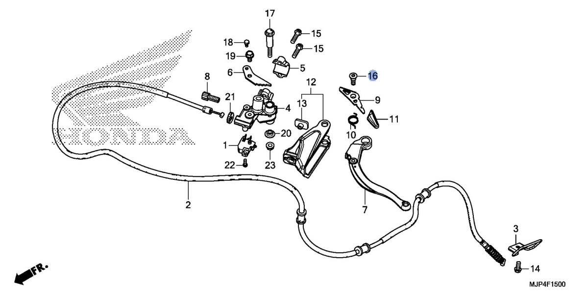 Honda OEM part 90115-MJP-G80