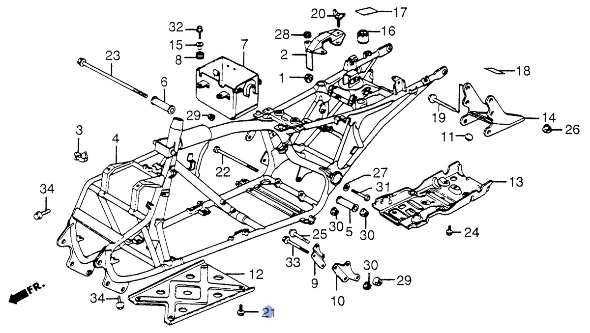 Honda OEM part 90118-958-003