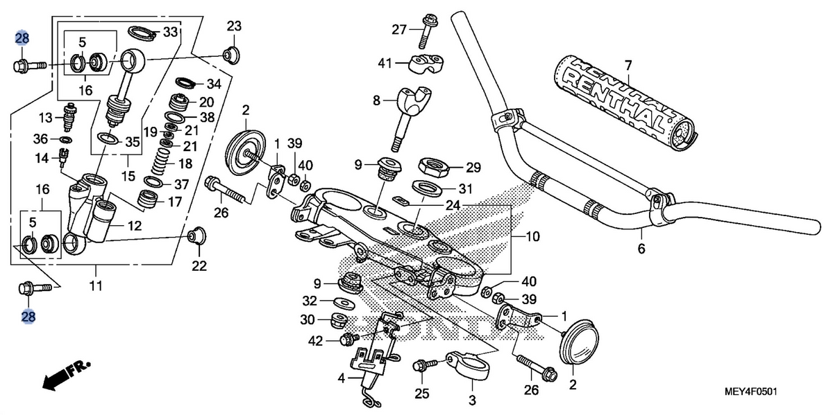 Honda OEM part 90125-MEY-A20