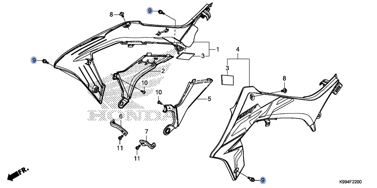 Honda OEM part 90126-MEN-A70
