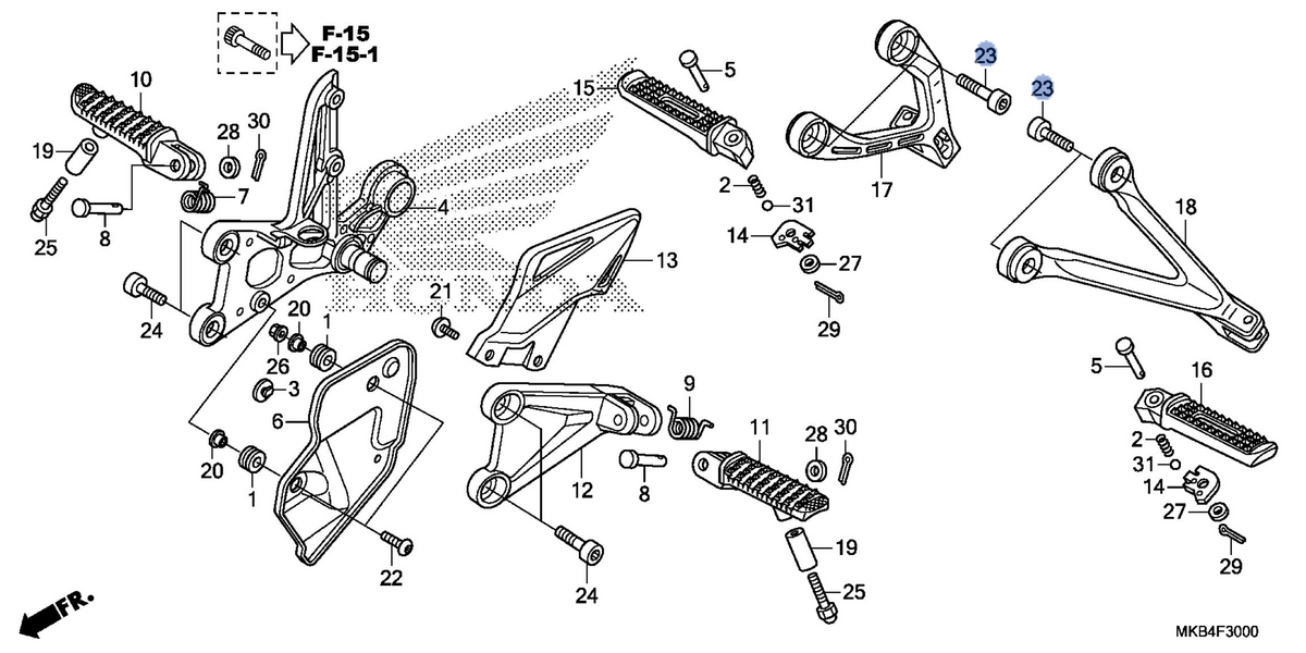 Honda OEM part 90130-MFL-000