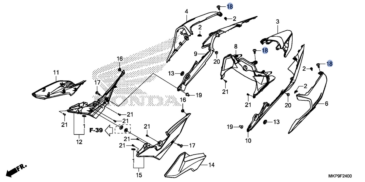 Honda OEM part 90133-KPP-T00