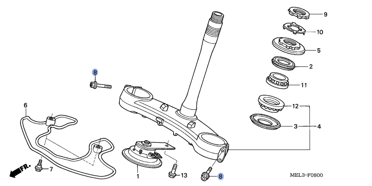 Honda OEM part 90134-MEL-000