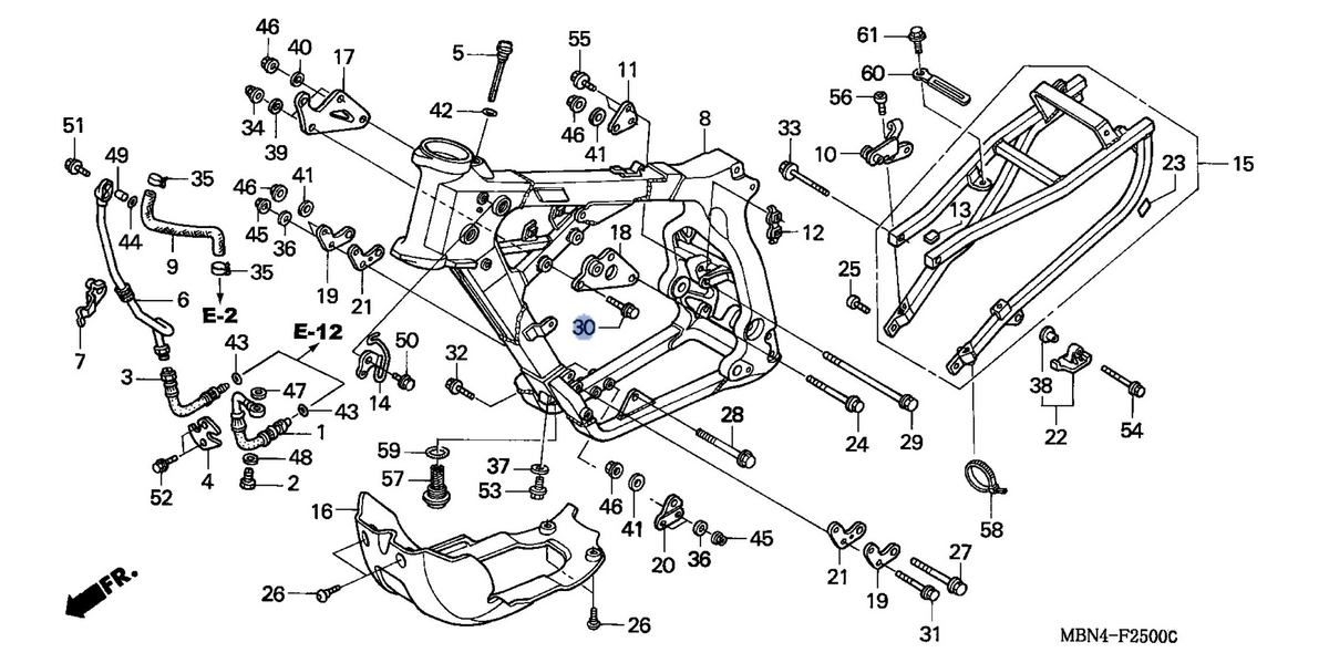 Honda OEM part 90157-MBN-670