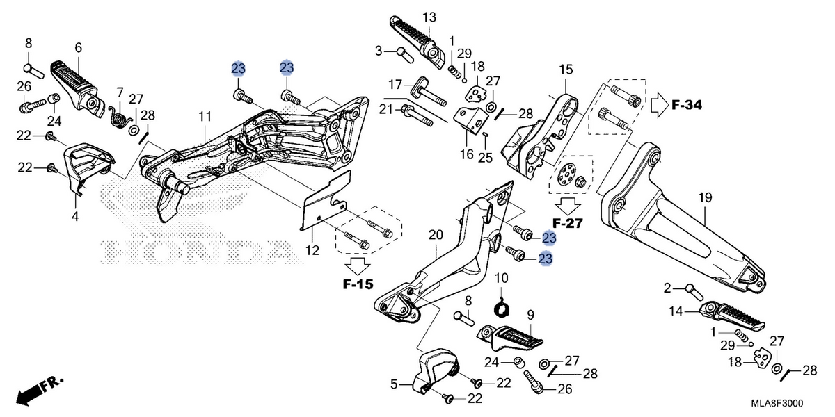Honda OEM part 90157-MLA-A00