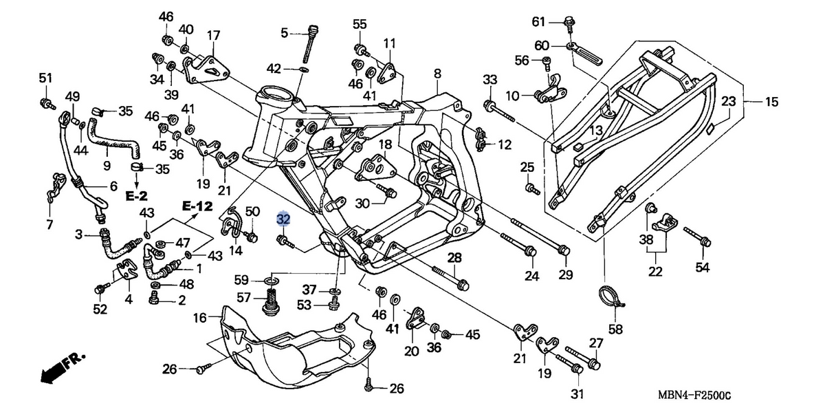 Honda OEM part 90159-MBN-670