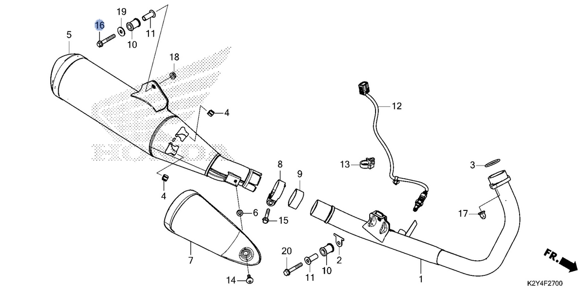 Honda OEM part 90163-GHB-730