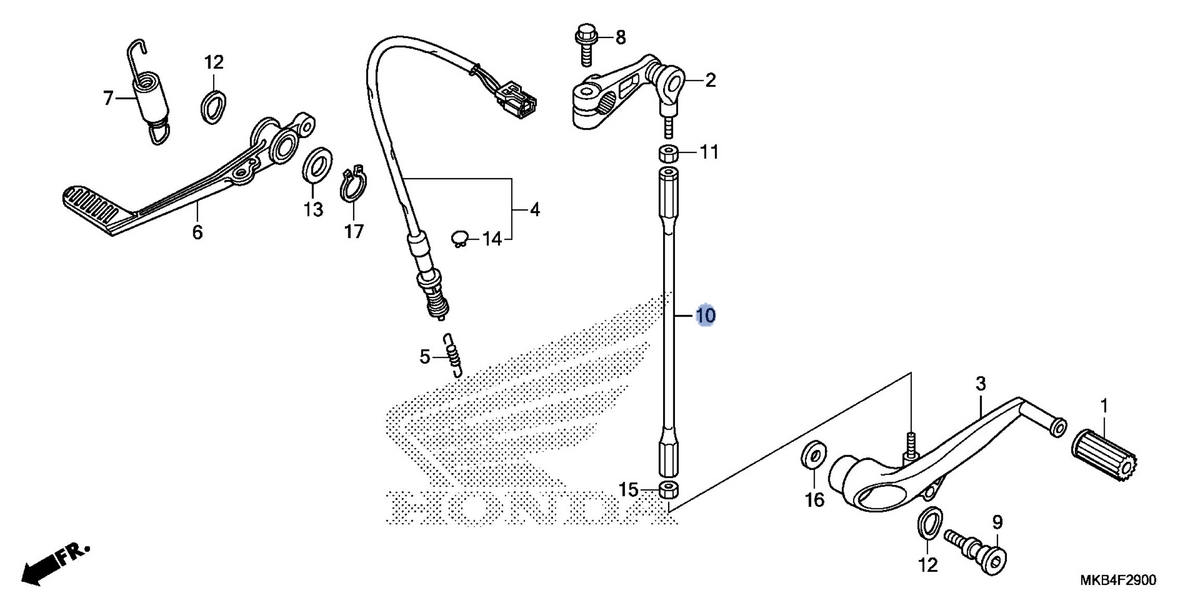 Honda OEM part 90165-MFL-D20