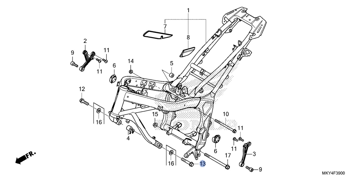 Honda OEM part 90167-GHB-760