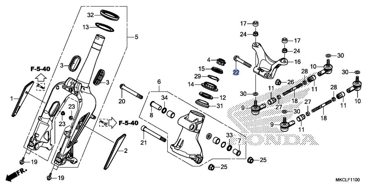 Honda OEM part 90176-MKC-A00