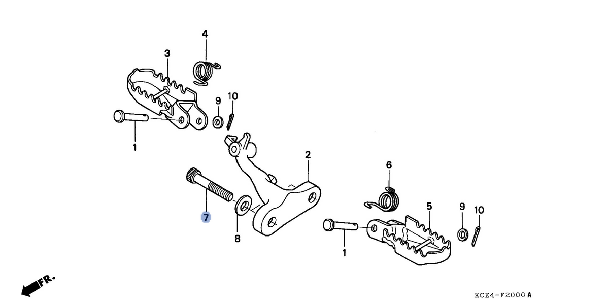 Honda OEM part 90181-MN0-000
