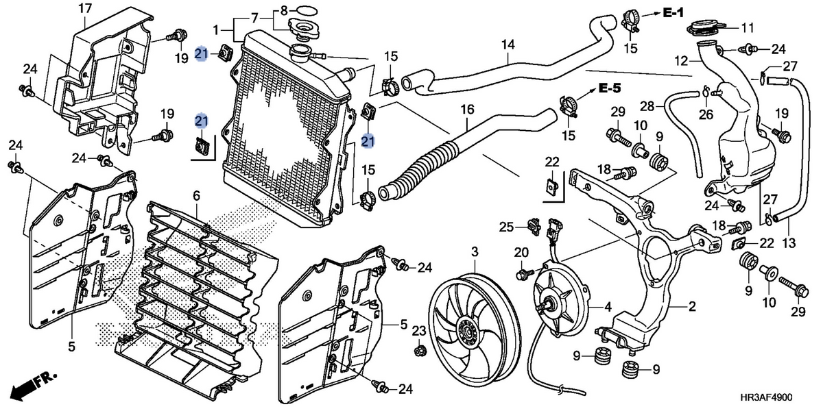 Honda OEM part 90201-KPR-901