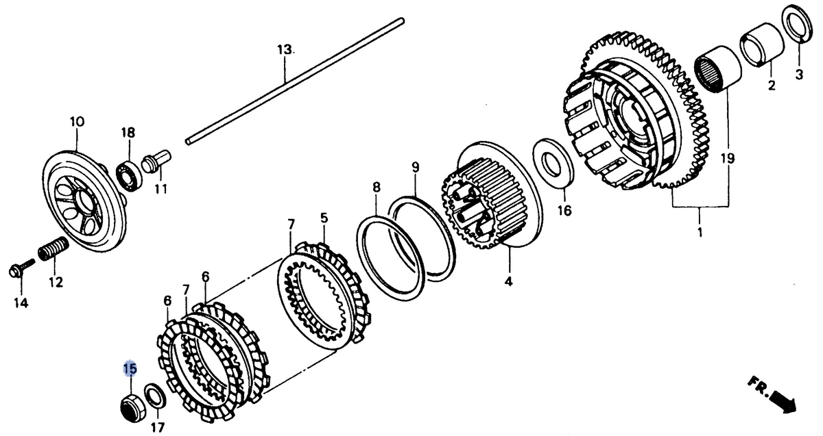 Honda OEM part 90231-MS2-610