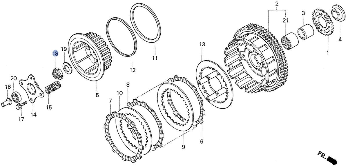 Honda OEM part 90231-MZ7-000