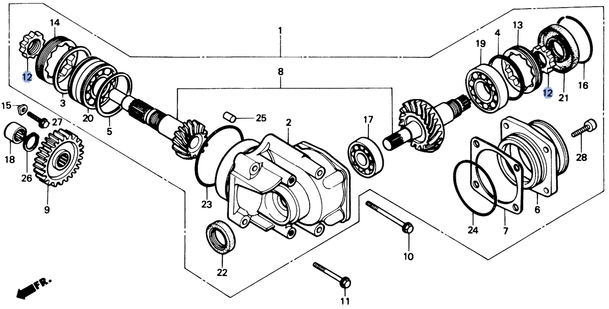 Honda OEM part 90241-MB0-000