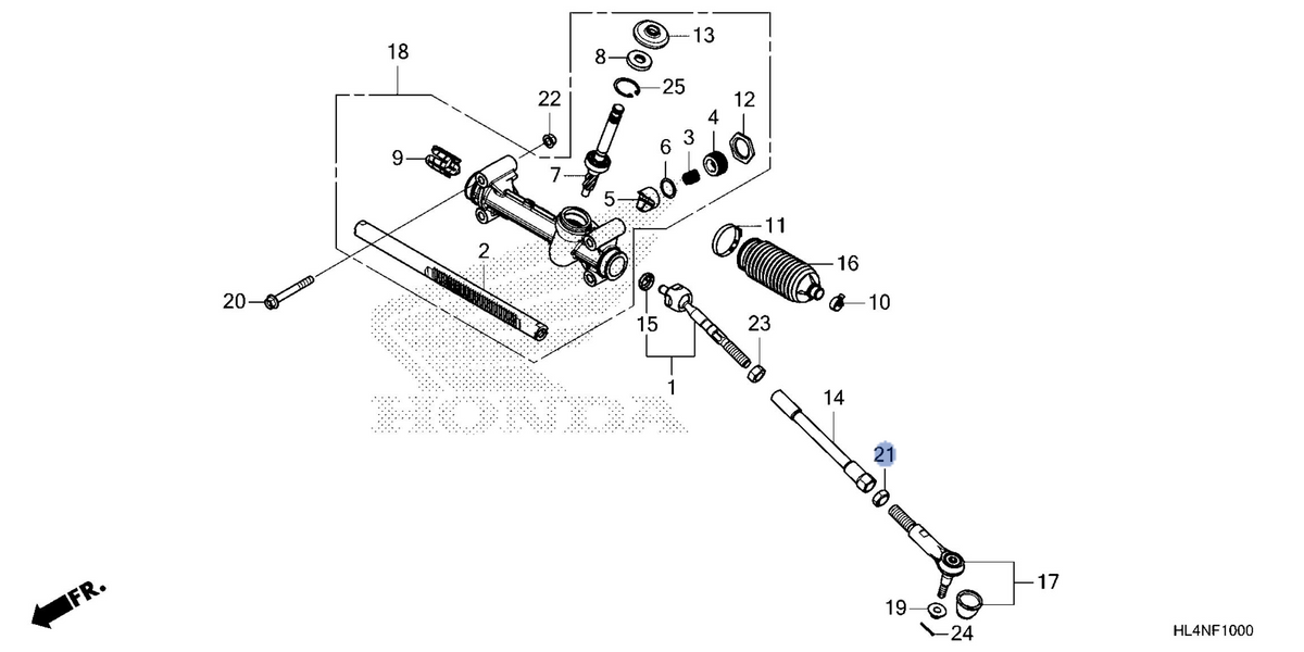 Honda OEM part 90301-HL6-A00