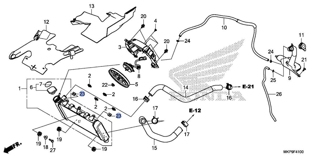 Honda OEM part 90303-MGZ-J40