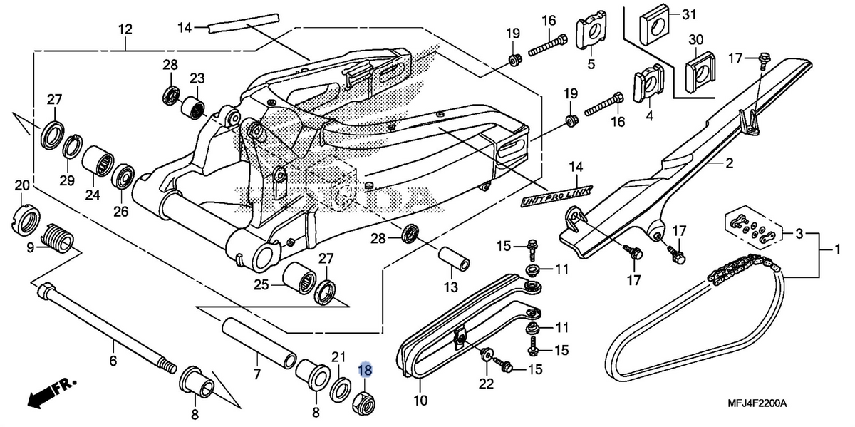 Honda OEM part 90306-MCS-G00