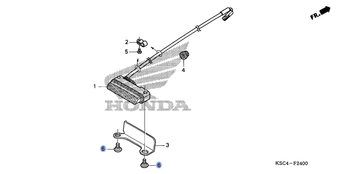 Honda OEM part 90380-KSC-000