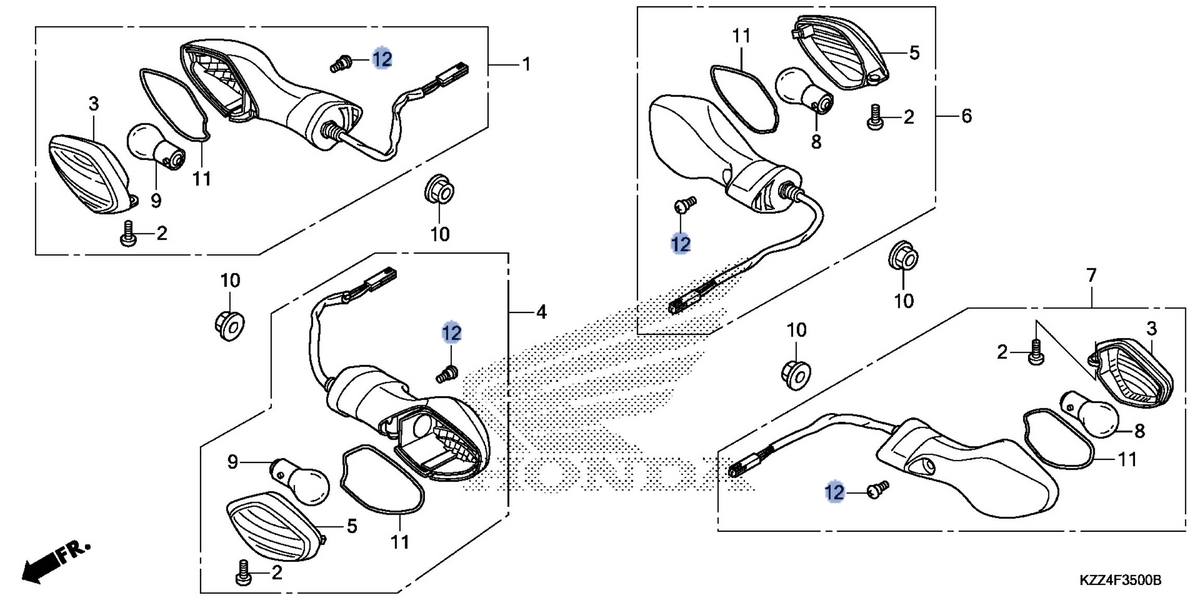 Honda OEM part 90380-KZZ-900