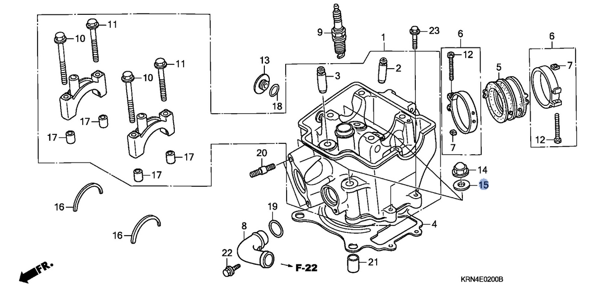 Honda OEM part 90401-KRN-670