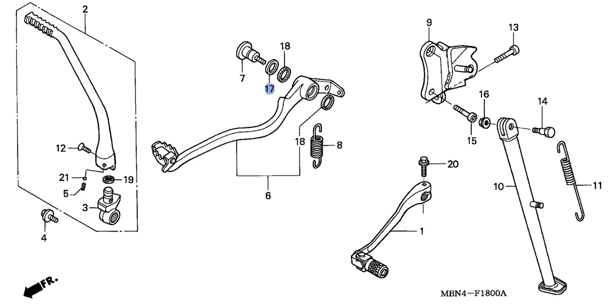 Honda OEM part 90436-VA3-000