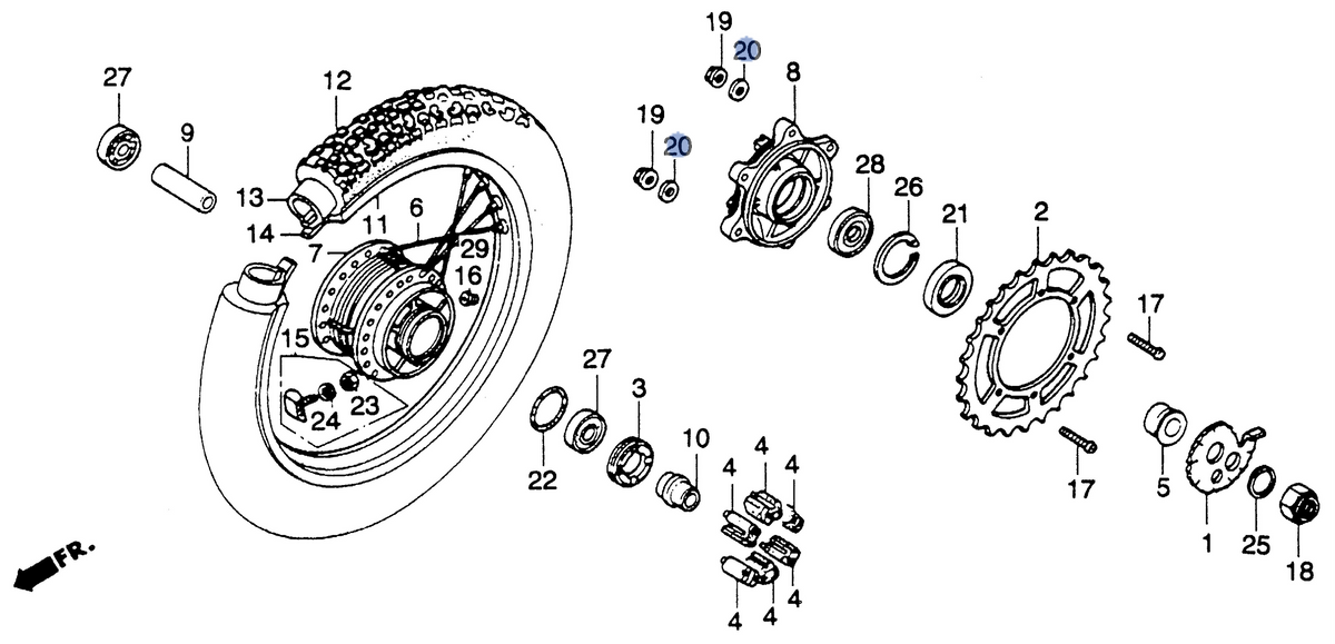 Honda OEM part 90465-MC4-000