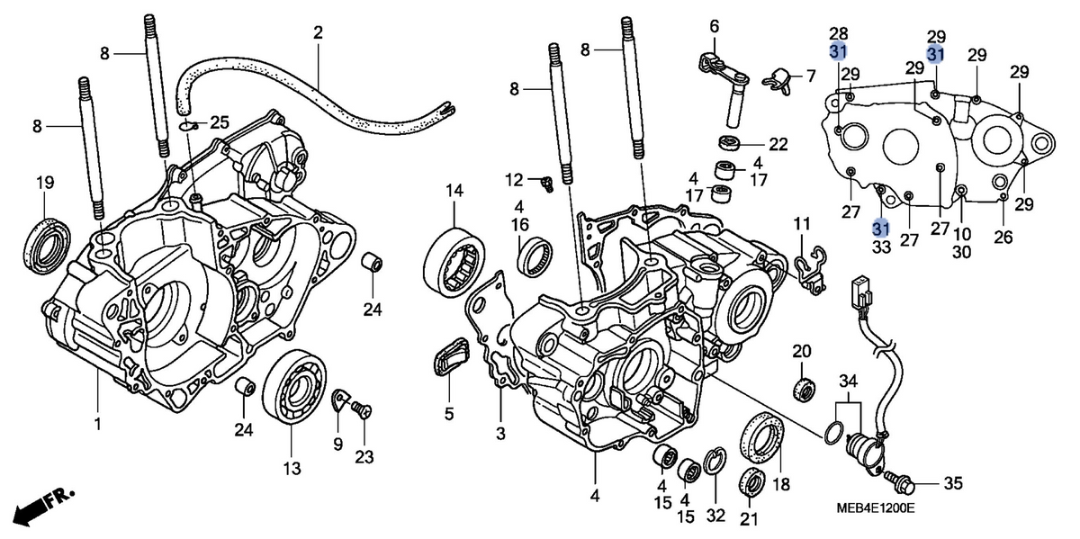 Honda OEM part 90488-425-000