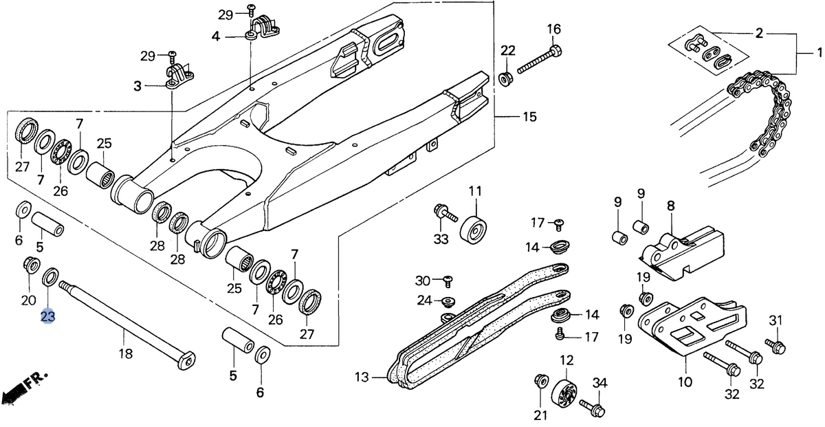 Honda OEM part 90501-GAH-000