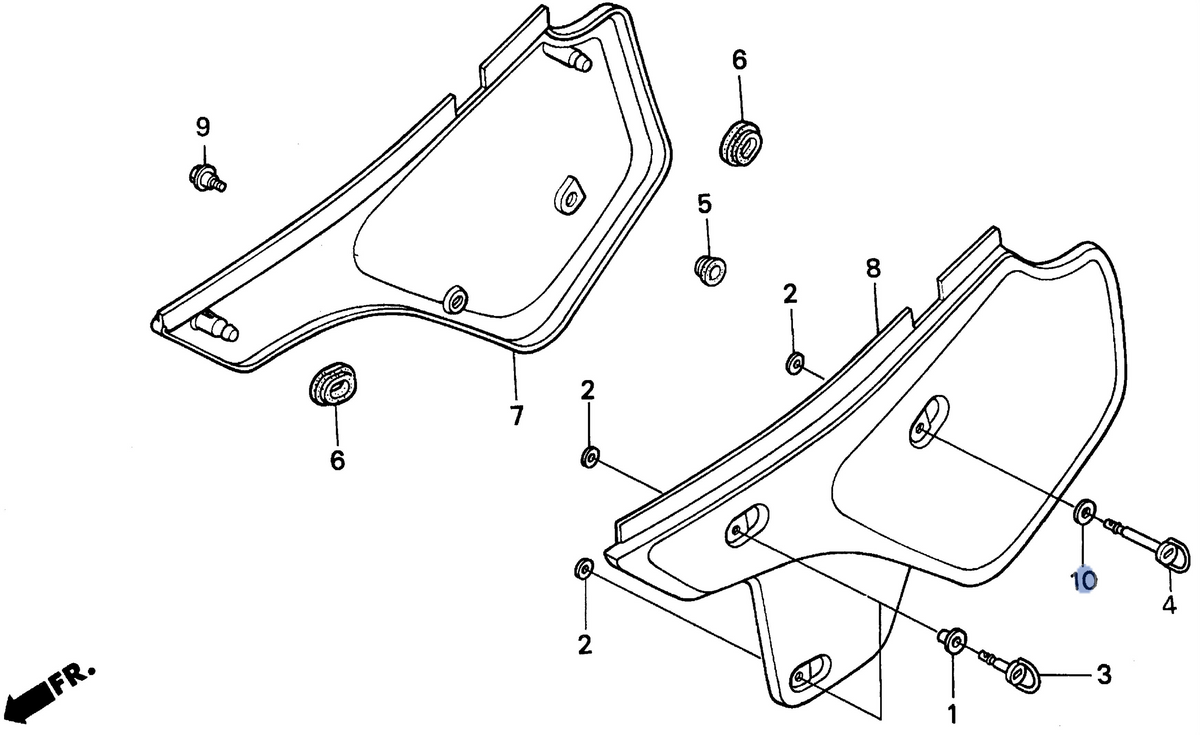 Honda OEM part 90501-KV6-670
