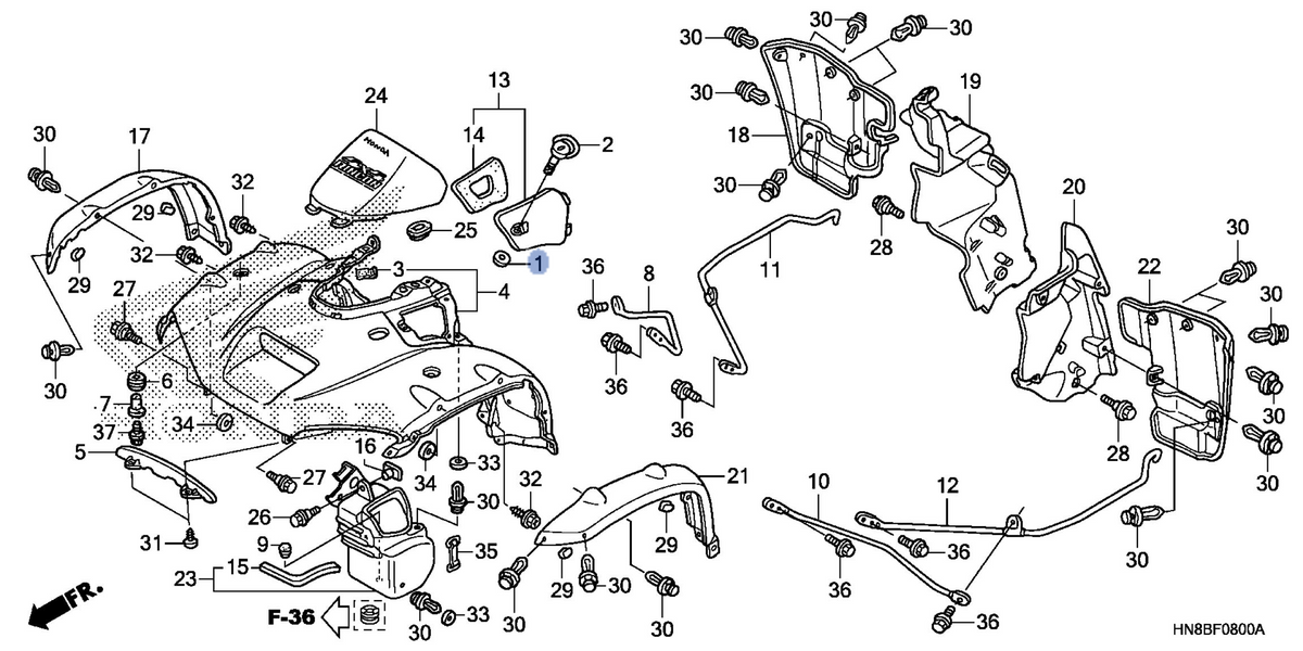 Honda OEM part 90505-MY6-920