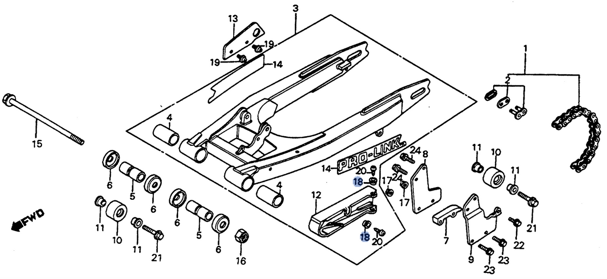 Honda OEM part 90520-134-000