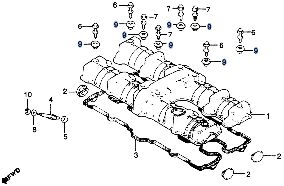 Honda OEM part 90541-425-000