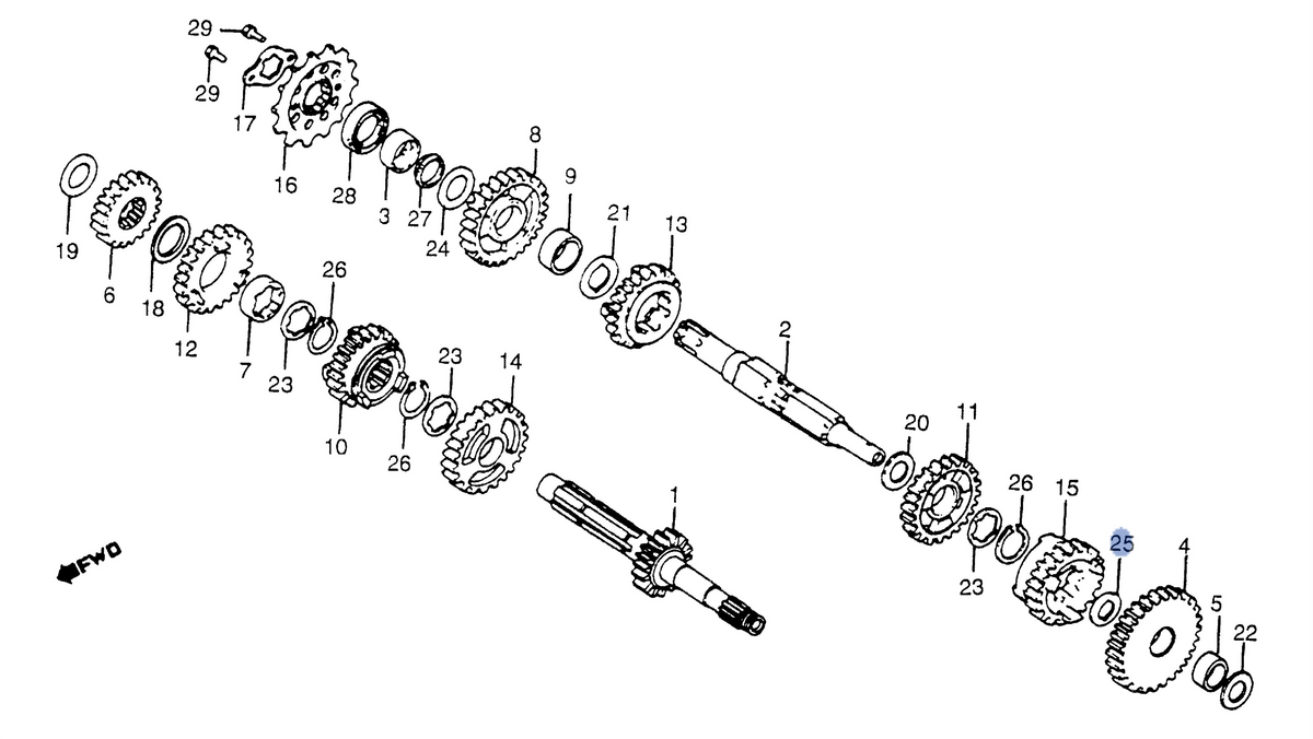 Honda OEM part 90554-KA5-680