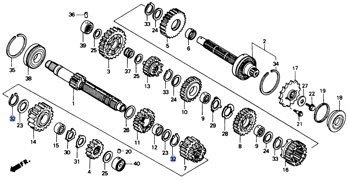 Honda OEM part 90603-MN4-000