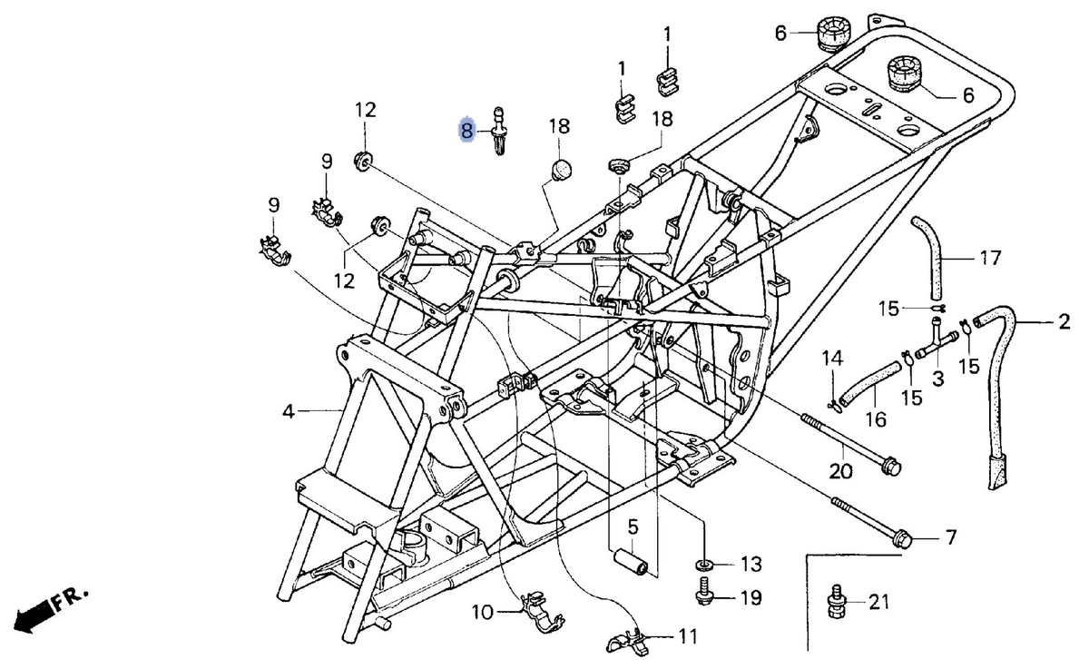 Honda OEM part 90652-HF7-003