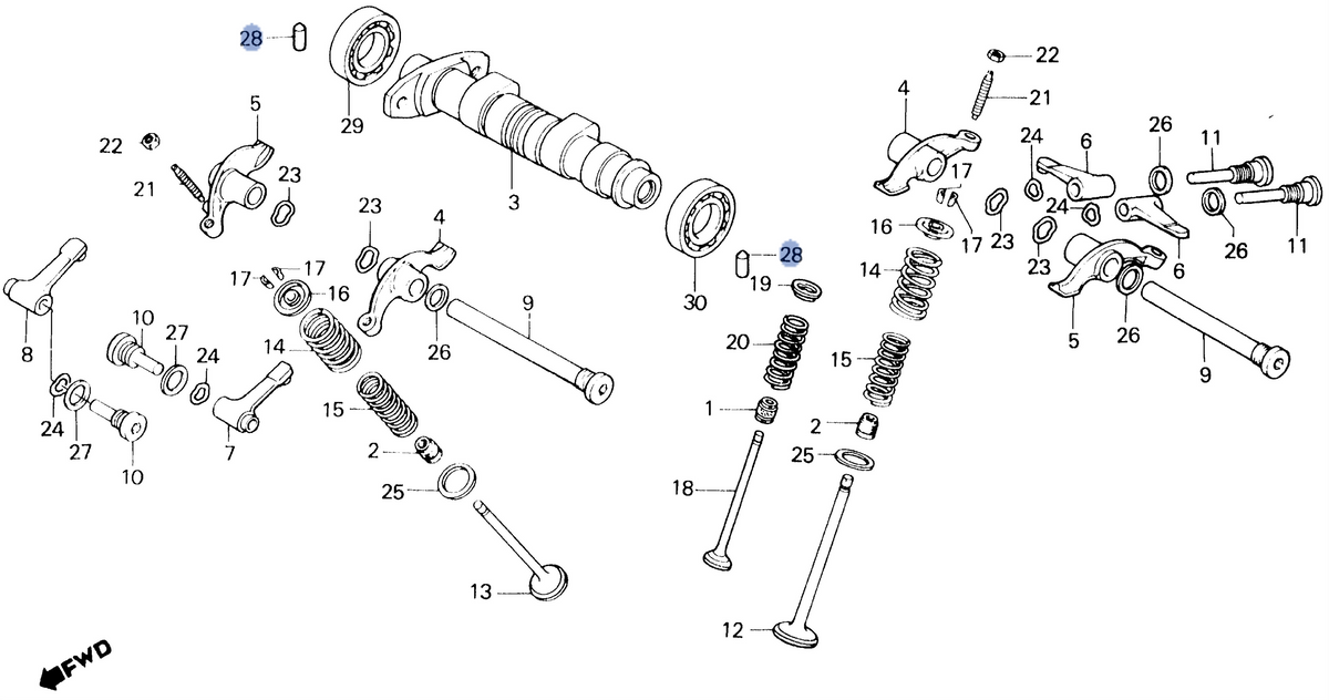 Honda OEM part 90701-KF0-000