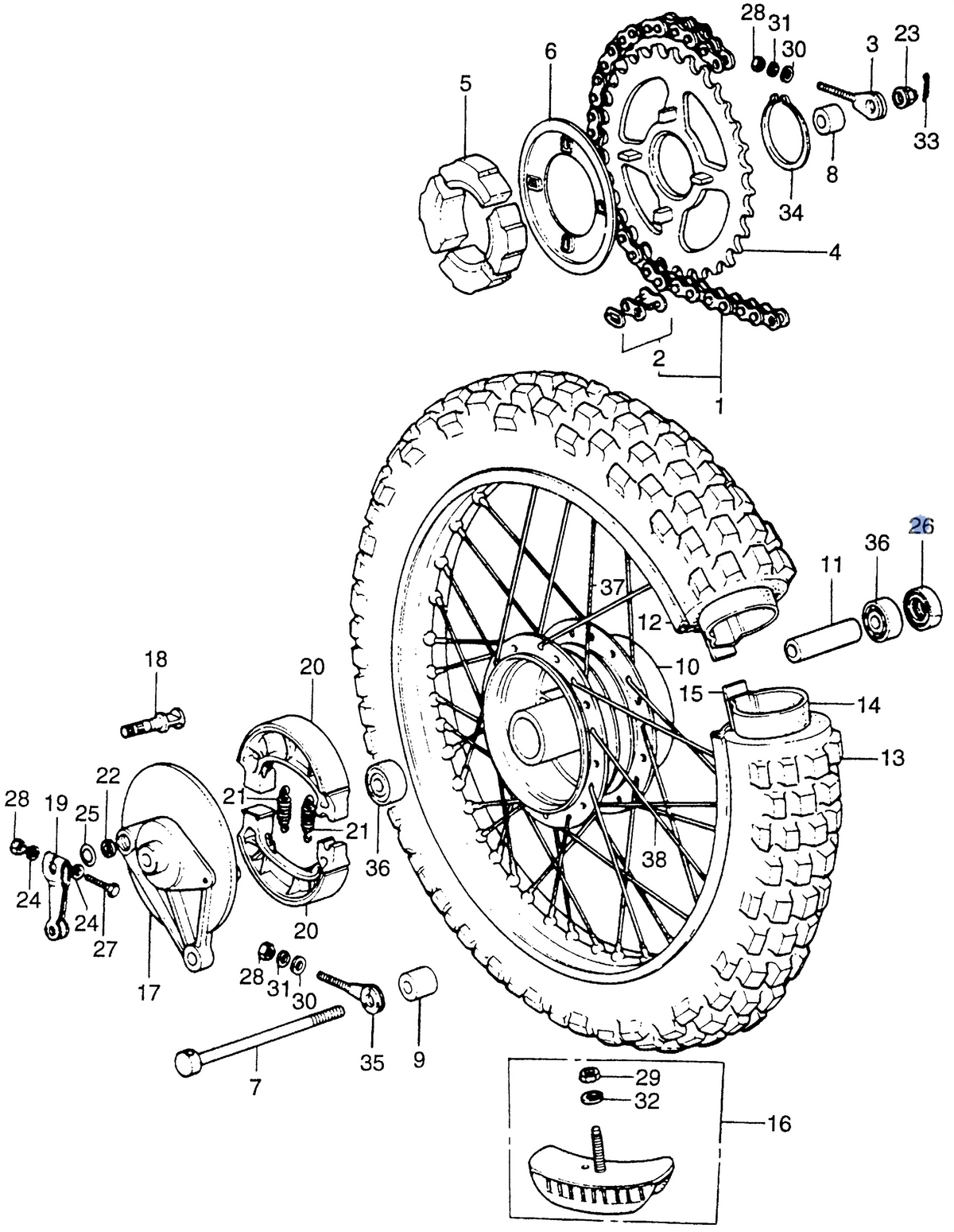 Honda OEM part 90753-051-003